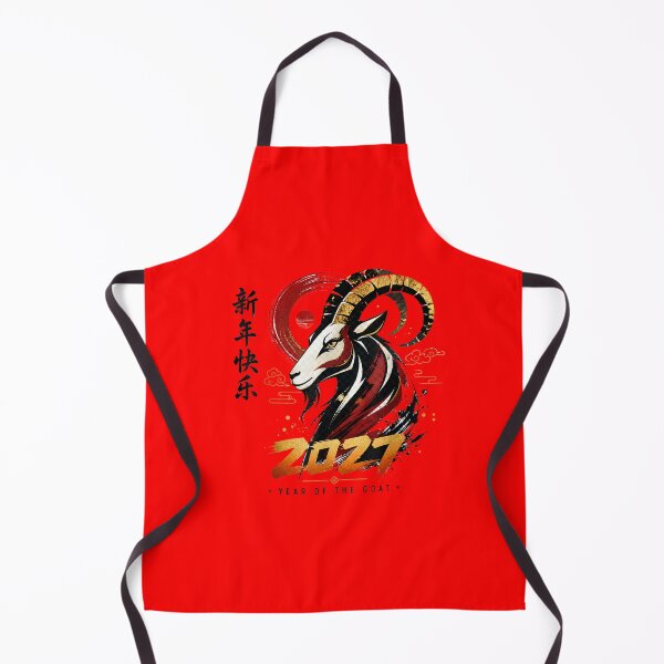 Item preview, Happy New Year 2027 Year Of The Goat Chinese Zodiac designed and sold by GrumpySableye.