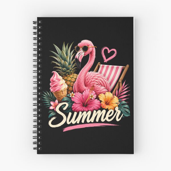 Item preview, Pink Flamingo Summer Vibes – Tropical Vacation Design designed and sold by MargaretaArt.