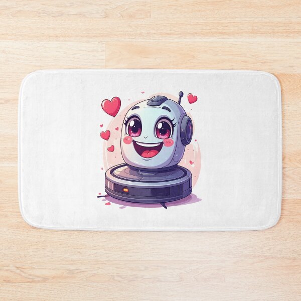 Item preview, Love Robot Vacuum Sticker designed and sold by OksArtStudio.
