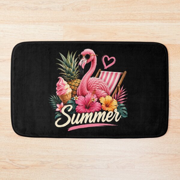 Item preview, Pink Flamingo Summer Vibes – Tropical Vacation Design designed and sold by MargaretaArt.