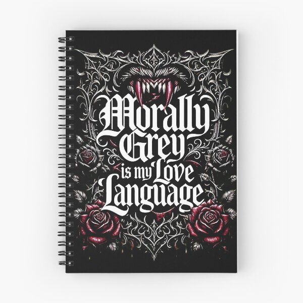 Item preview, Morally Grey Is My Love Language | Gothic Vampire | Dark Romance Vampirecore designed and sold by VoidPixelAU.