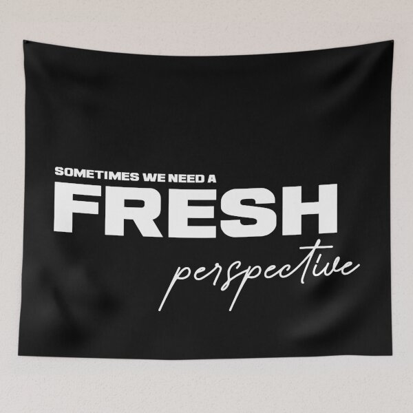 Item preview, SOMETIMES WE NEED A FRESH PERSPECTIVE, Unique designed and sold by villacreativa.