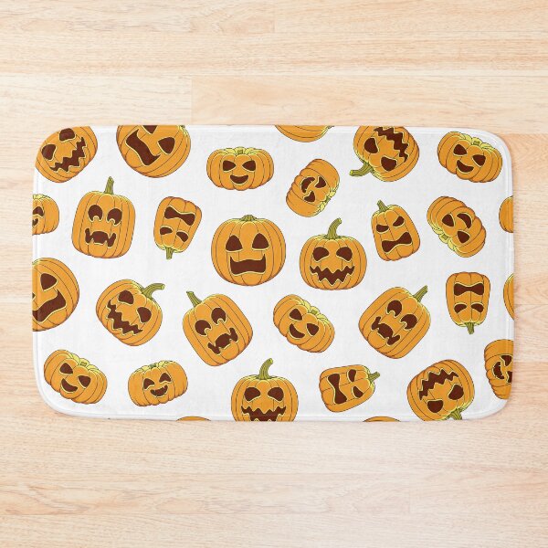 Item preview, Happy Halloween with pumpkin and toads. designed and sold by RizikCat.