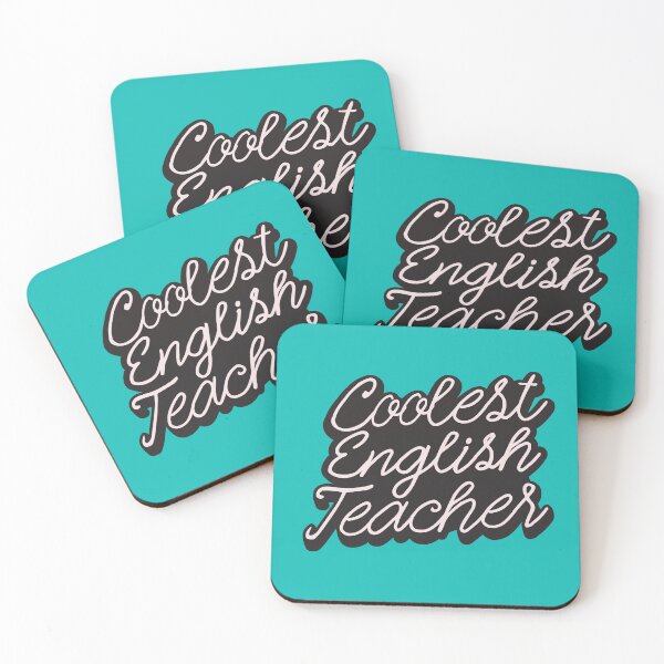 Item preview, Coolest English teacher designed and sold by Think4Prints.