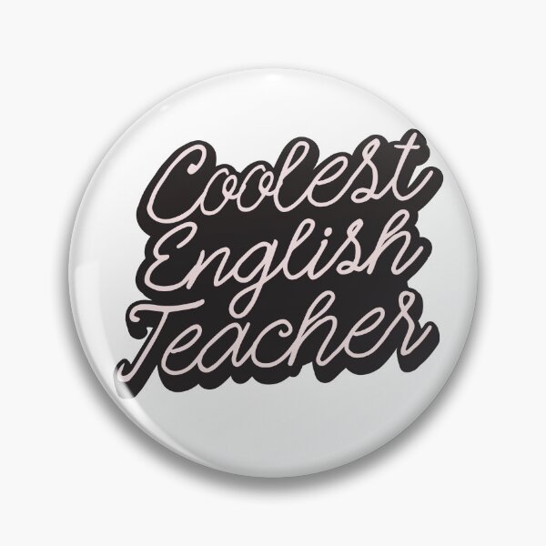 Item preview, Coolest English teacher designed and sold by Think4Prints.