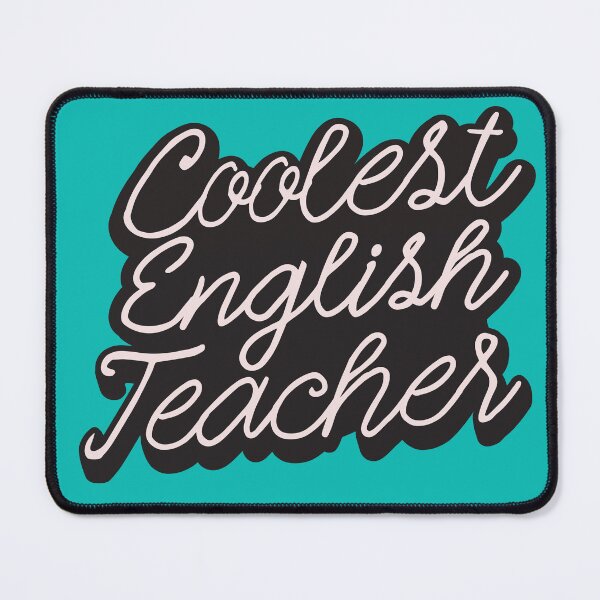 Item preview, Coolest English teacher designed and sold by Think4Prints.