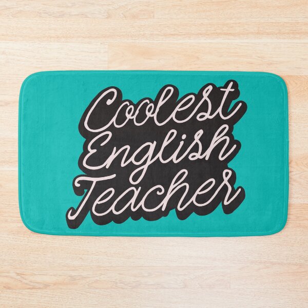 Item preview, Coolest English teacher designed and sold by Think4Prints.