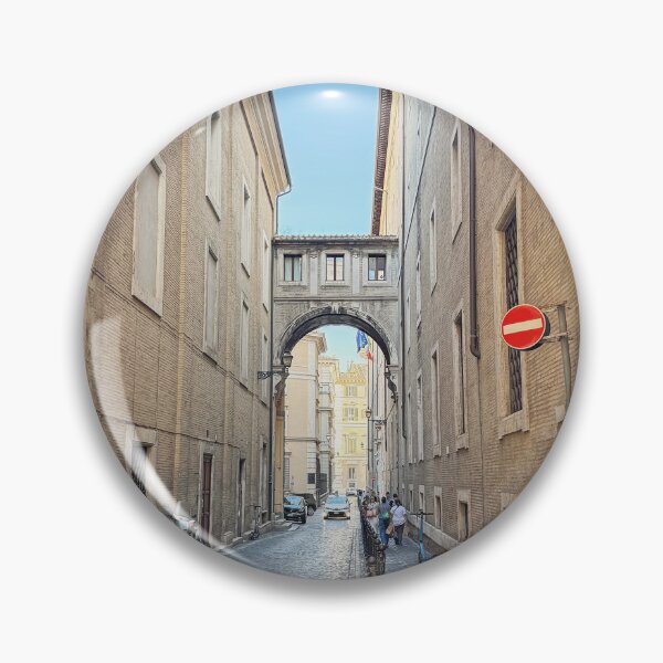 Item preview,  a narrow cobblestone street in Rome designed and sold by psychoshadow.