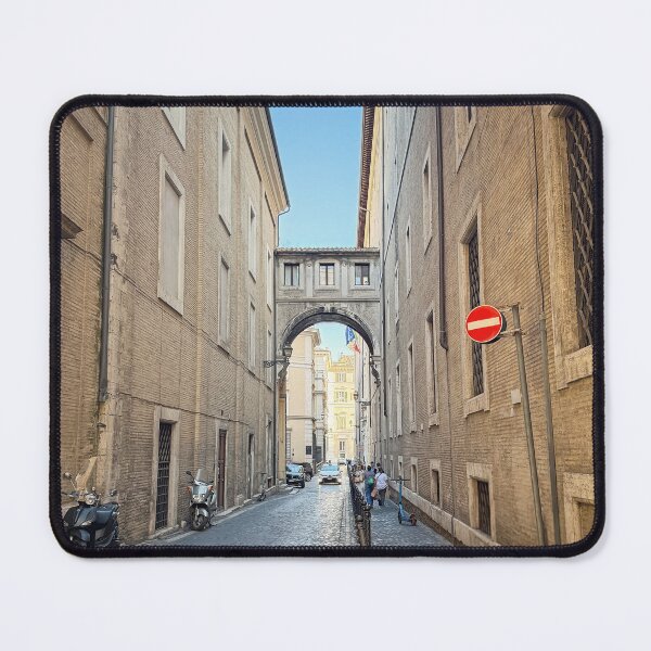 Item preview,  a narrow cobblestone street in Rome designed and sold by psychoshadow.