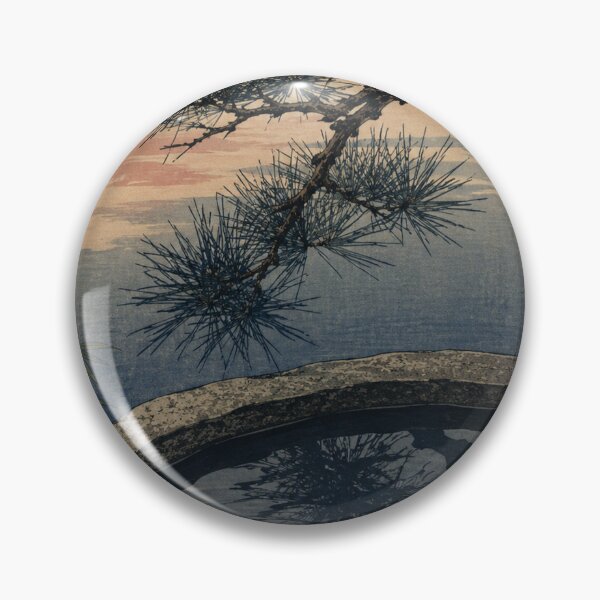 Item preview, Floating Lotus Petal - Vintage Japanese Zen Ukiyo-e Woodblock  designed and sold by bapupa.