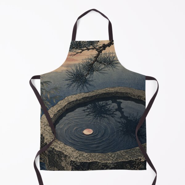 Item preview, Floating Lotus Petal - Vintage Japanese Zen Ukiyo-e Woodblock  designed and sold by bapupa.