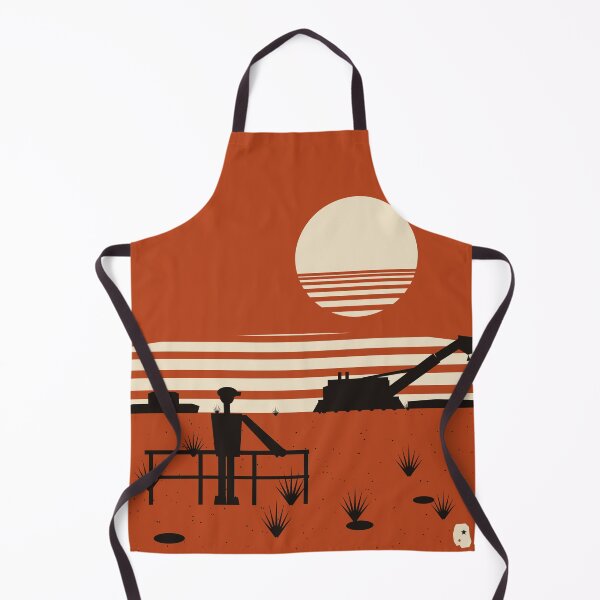 Item preview, Desert Sunset | Retro Minimalist Mining Scene | Australia designed and sold by FutureState.