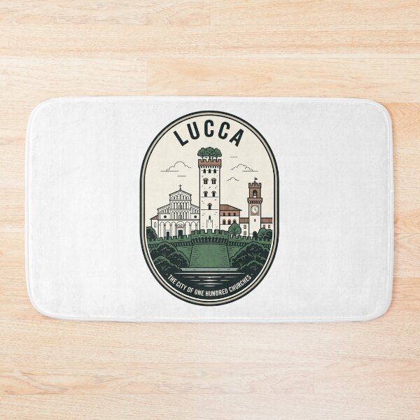 Item preview, Vintage Lucca Italy Travel Badge Guinigi Tower designed and sold by k3rstman1.
