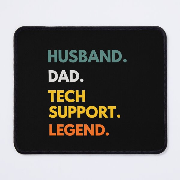 Item preview, Husband Dad Tech Support Legend Funny Geek Dad Design designed and sold by Ekonolotie.