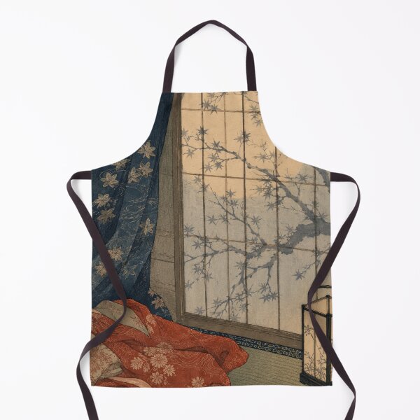 Item preview, Silent Shoji Glow - Vintage Japanese Zen Ukiyo-e Woodblock designed and sold by bapupa.