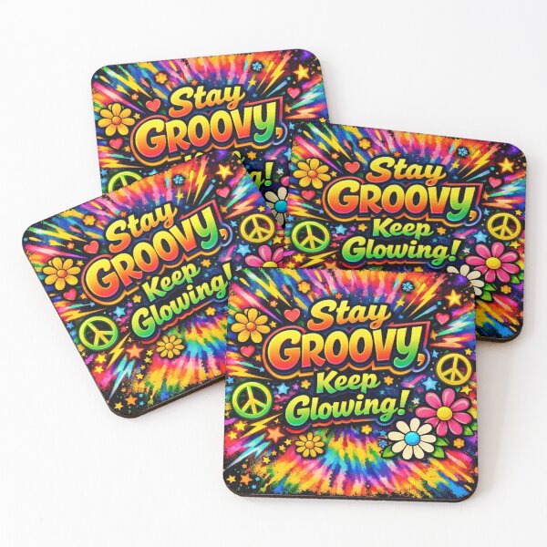 Item preview, stay groovy designed and sold by Abiunplugged.