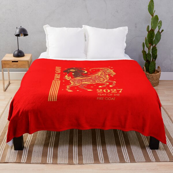 Item preview, Fire Goat 2027 Year Of The Goat Chinese Zodiac Astrology Birth Year designed and sold by GrumpySableye.