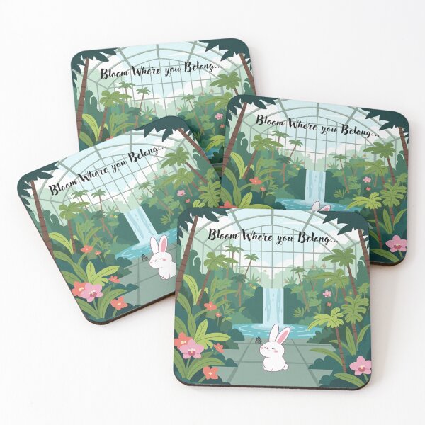 Item preview, Botanical Garden Bunny – Bloom Where You Belong designed and sold by AchuAtelier.
