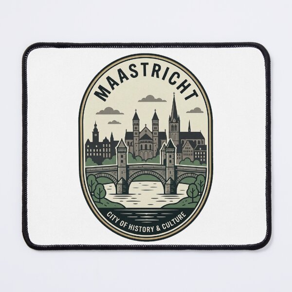 Item preview, Vintage Maastricht Netherlands Travel Badge Emblem designed and sold by k3rstman1.