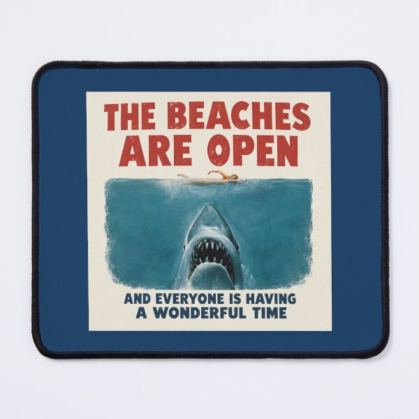 Item preview, Jaws Beaches Are Open designed and sold by ChunkByChunk.