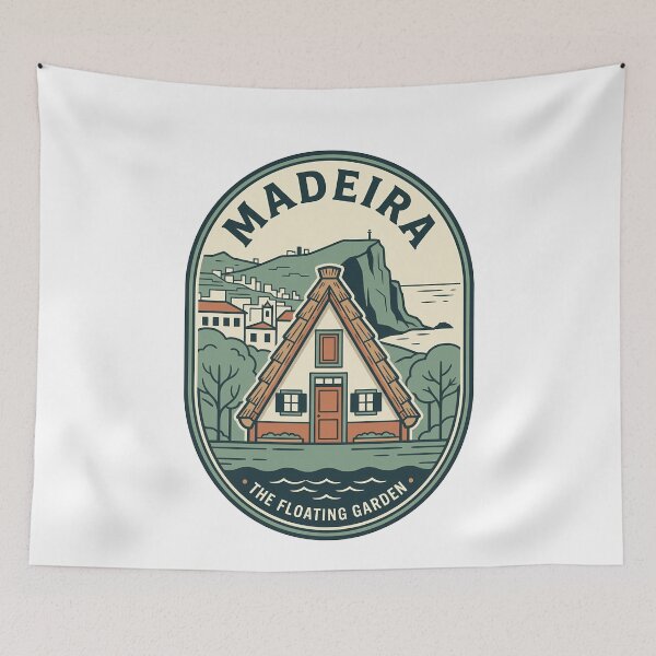 Item preview, Vintage Madeira Portugal The Floating Garden Travel designed and sold by k3rstman1.
