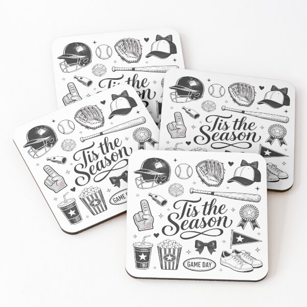 Item preview, Tis The Season Game Day – Cute Baseball Mom Softball designed and sold by CutOutIdols.
