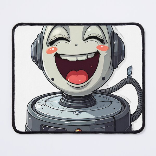 Item preview, Sleepy Robot Vacuum Sticker designed and sold by OksArtStudio.