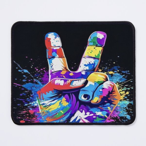 Item preview, Neon Rebel Hand Splash designed and sold by Artify Dots.