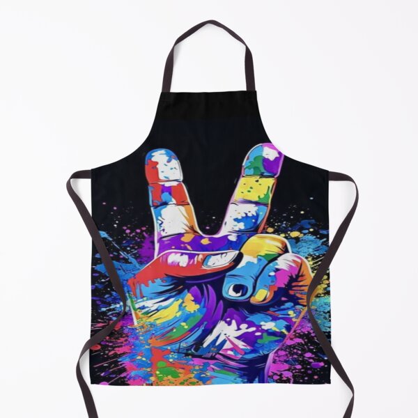 Item preview, Neon Rebel Hand Splash designed and sold by Artify Dots.