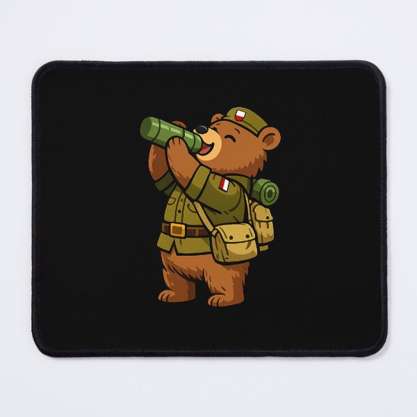 Item preview, Cute Wojtek Bear Polish Military Mascot designed and sold by JacobSpace.