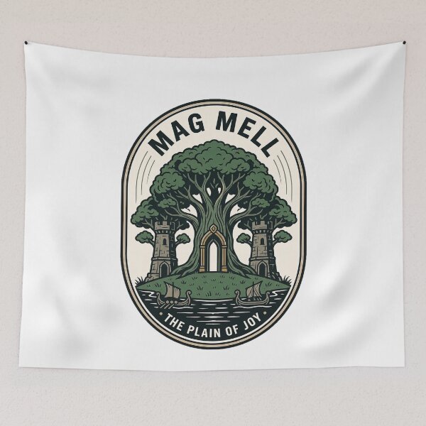 Item preview, Mag Mell The Plain Of Joy Celtic Mythology designed and sold by k3rstman1.