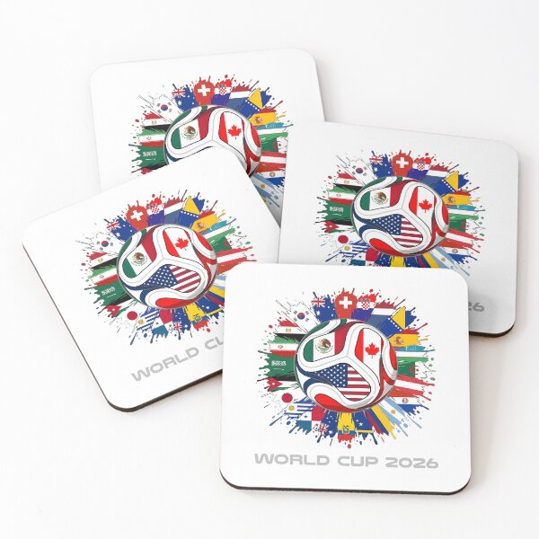 Item preview, 2026 FIFA World Cup | Football with World Flags designed and sold by Unik Design.