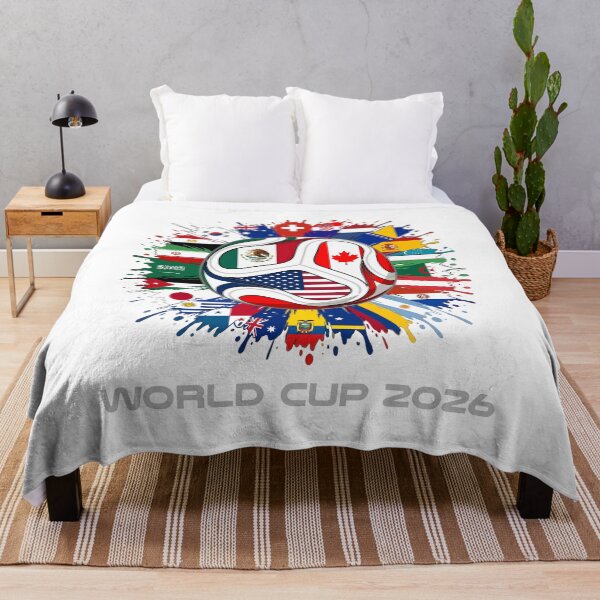 Item preview, 2026 FIFA World Cup | Football with World Flags designed and sold by Unik Design.