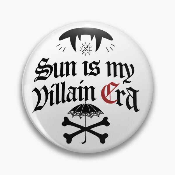 Item preview, Sun Is My Villain Era | Gothic Vampire Typography | Dark Romance Vampirecore designed and sold by VoidPixelAU.