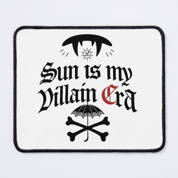 Item preview, Sun Is My Villain Era | Gothic Vampire Typography | Dark Romance Vampirecore designed and sold by VoidPixelAU.