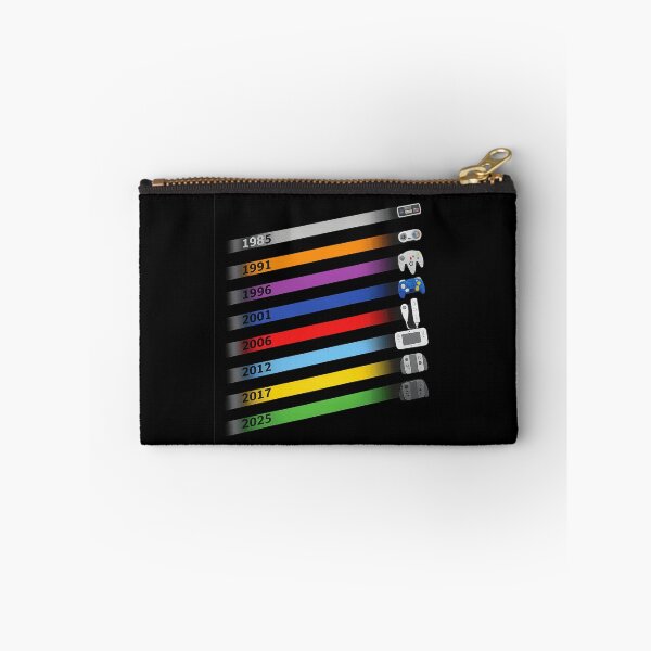 Item preview, Gaming Console Evolution Timeline Retro Gamer Design designed and sold by Ekonolotie.