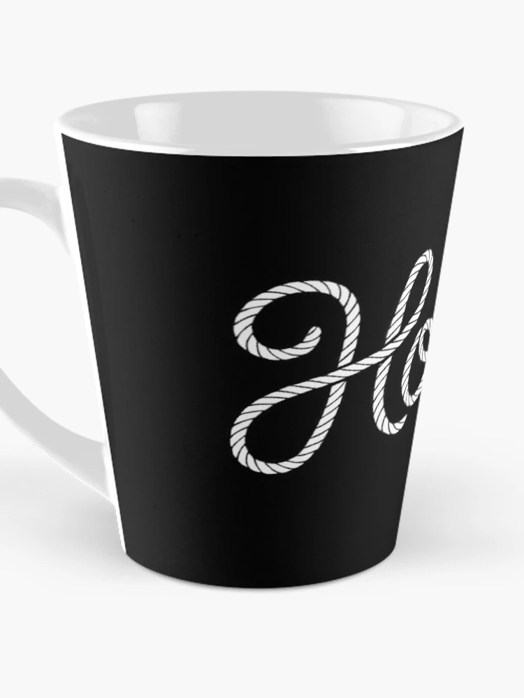 Thumbnail 3 of 4, Coffee Mug, The Word Howdy Rope Script | Western Rodeo Style designed and sold by Altered Pixels.