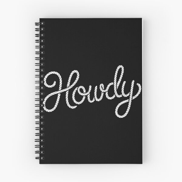Item preview, The Word Howdy Rope Script | Western Rodeo Style designed and sold by Altered Pixels.