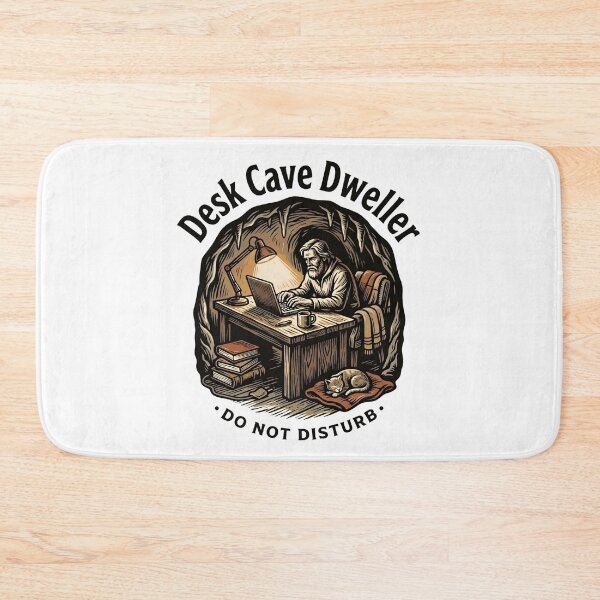 Item preview, Desk Cave Dweller Do Not Disturb Introvert Work From Home designed and sold by Fenay Designs.