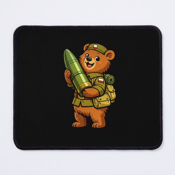 Item preview, Cute Wojtek Bear Polish Military Mascot designed and sold by JacobSpace.
