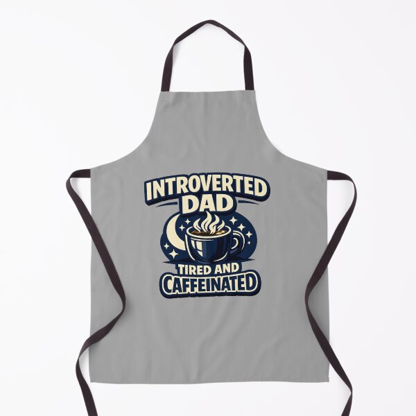 Item preview, Introverted Dad Tired And Caffeinated Funny Father's Day T-Shirt designed and sold by VaultVibes.