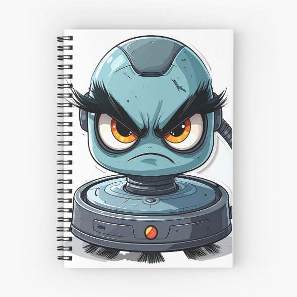 Item preview, Angry Robot Vacuum  designed and sold by OksArtStudio.