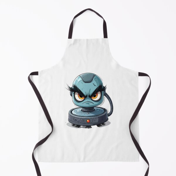 Item preview, Angry Robot Vacuum  designed and sold by OksArtStudio.