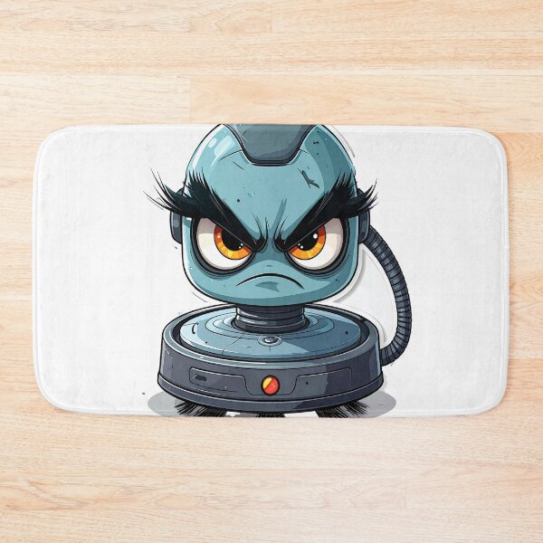 Item preview, Angry Robot Vacuum  designed and sold by OksArtStudio.