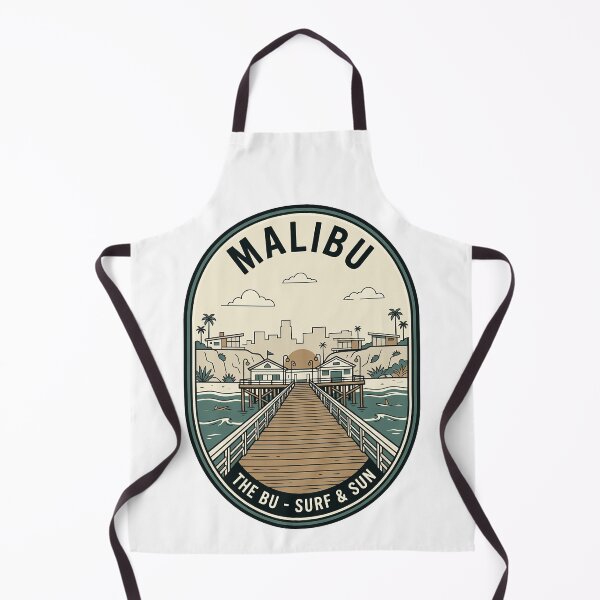 Item preview, Retro Malibu California Surf and Sun Badge designed and sold by k3rstman1.