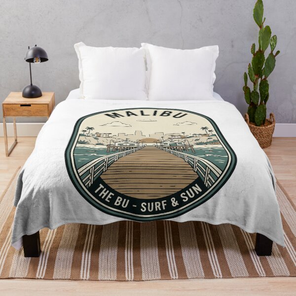 Item preview, Retro Malibu California Surf and Sun Badge designed and sold by k3rstman1.