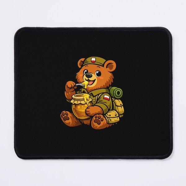 Item preview, Cute Wojtek Bear Polish Military Mascot designed and sold by JacobSpace.