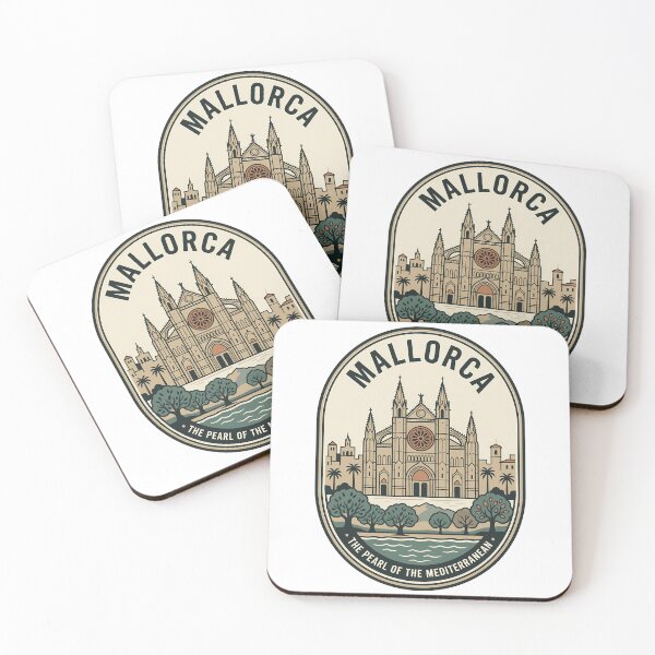 Item preview, Vintage Mallorca Cathedral Spain Travel Badge designed and sold by k3rstman1.