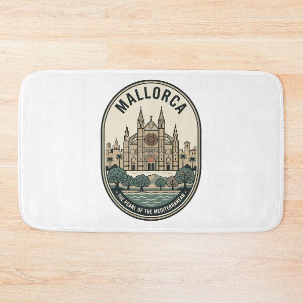 Item preview, Vintage Mallorca Cathedral Spain Travel Badge designed and sold by k3rstman1.