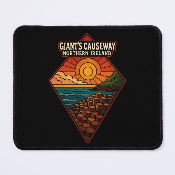 Item preview, Giant's Causeway Northern Ireland Stained Glass designed and sold by TomFrontierArt.